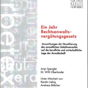 KS Nr.09: Ein Jahr Rechtsanwaltsvergütungsgesetz (2006)