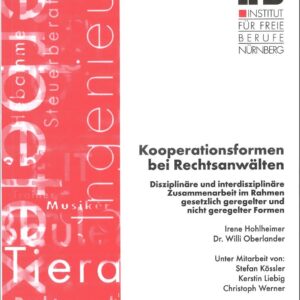 Band 27: Kooperationsformen bei Rechtsanwälten (2005)